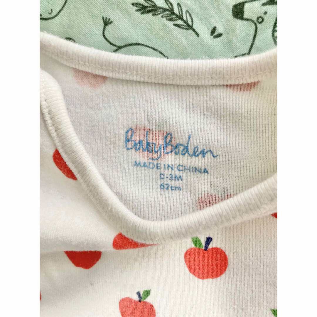 Boden(ボーデン)のBaby Boden 半袖ロンパース0-3m 62cm キッズ/ベビー/マタニティのベビー服(~85cm)(ロンパース)の商品写真