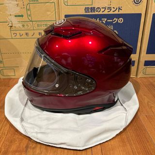 ショウエイ(SHOEI)のSHOEI ショウエイ Z-8 クリアレッド　Ｌサイズ(ヘルメット/シールド)