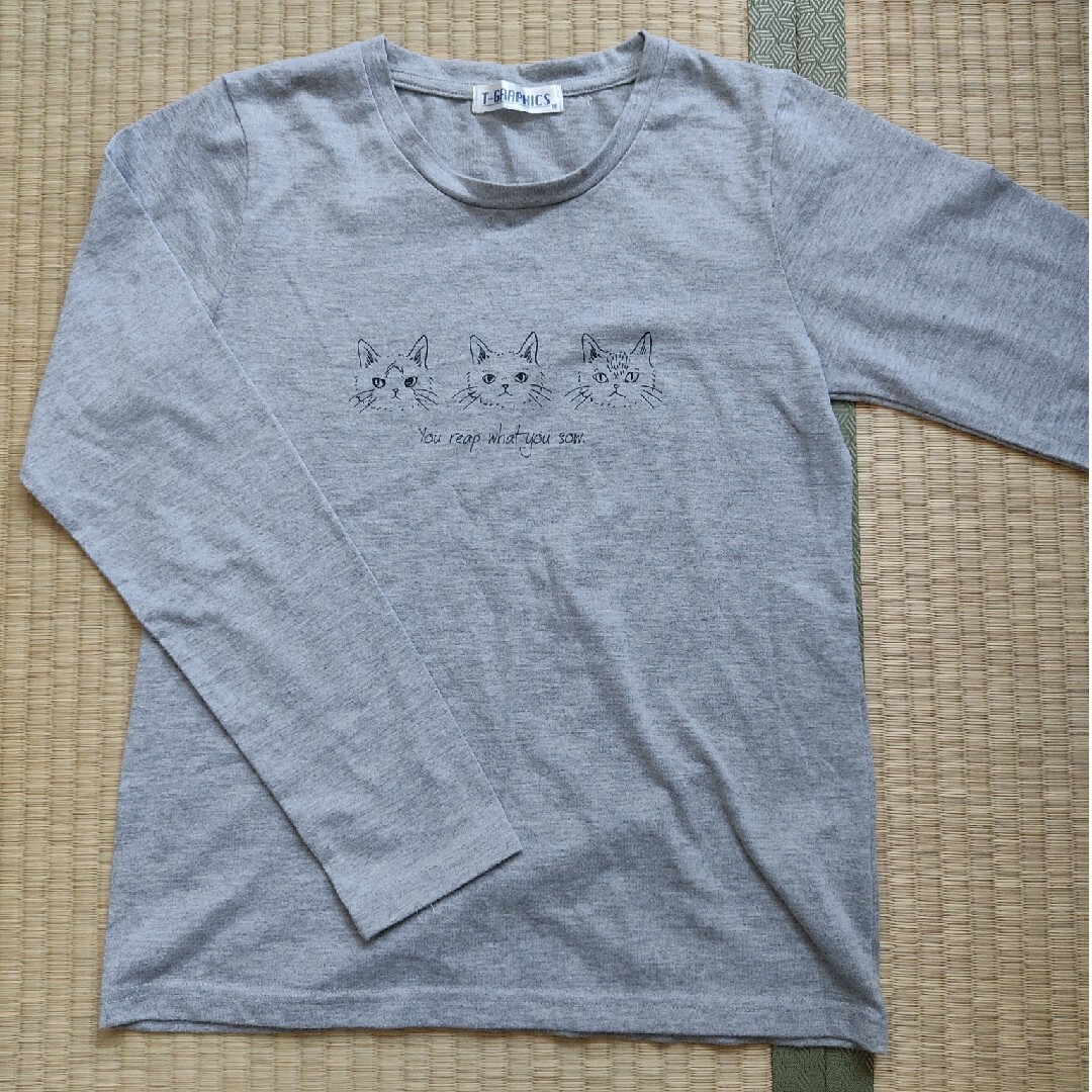 Mac-House(マックハウス)の長袖Ｔシャツ　Ｍ レディースのトップス(Tシャツ(長袖/七分))の商品写真