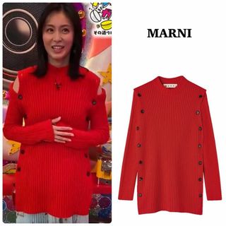 マルニ(Marni)の【MARNI】定価12万＊2way　変形ニット　セーター　ベスト　40(ニット/セーター)