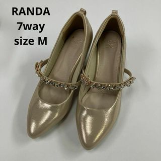 ランダ(RANDA)のANDA パンプス　7way パーティー　結婚(ハイヒール/パンプス)