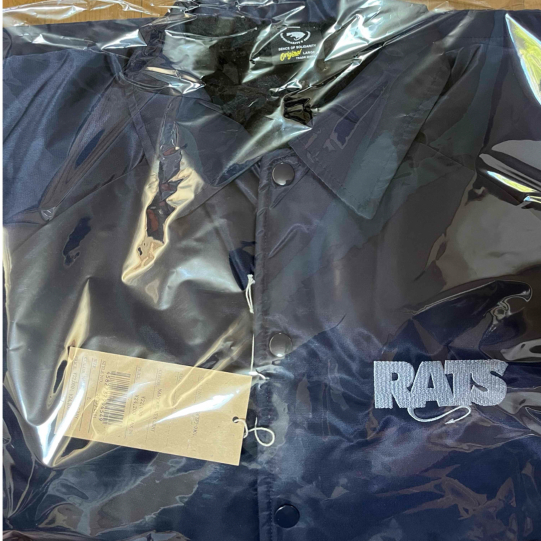 RATS(ラッツ)のラッツ　RATS ボアコーチジャケット　WAY OF LIFE GRAY L メンズのジャケット/アウター(ナイロンジャケット)の商品写真