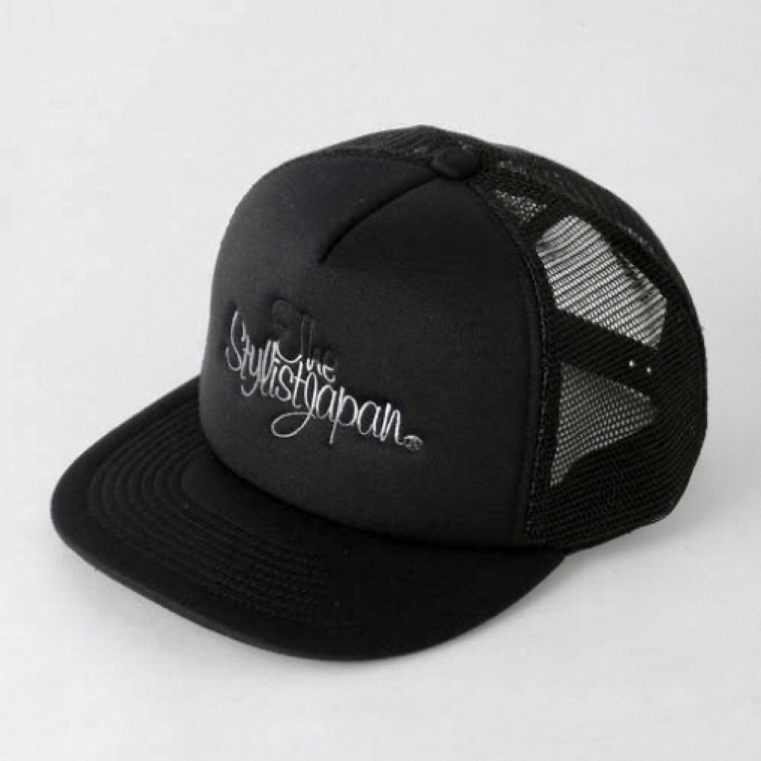 TENDERLOIN(テンダーロイン)の【RARE】Stylist Japan MESH CAP BLACK 長瀬 着用 メンズの帽子(キャップ)の商品写真