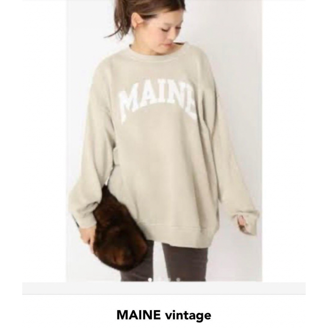 Deuxieme Classe MAINE vintageスウェット トレーナートップス