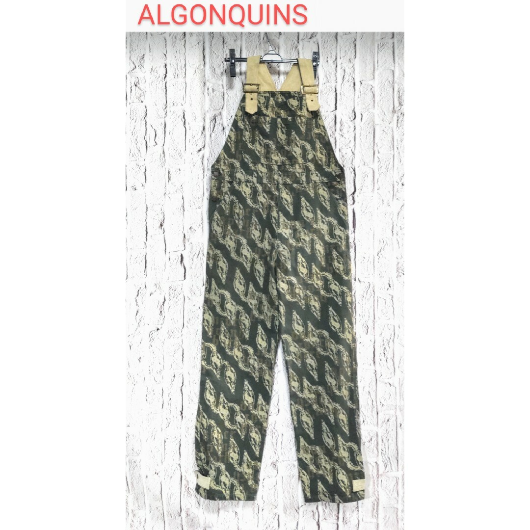 ALGONQUINS(アルゴンキン)のALGONQUINS アルゴンキン オーバーオール ペインターパンツ メンズのパンツ(サロペット/オーバーオール)の商品写真