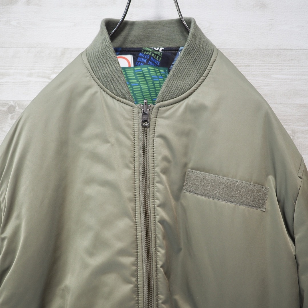 APPLEBUM(アップルバム)のAPPLEBUM×68&BROTHERS 15AW MA-1 ”JAZZ”-L メンズのジャケット/アウター(フライトジャケット)の商品写真