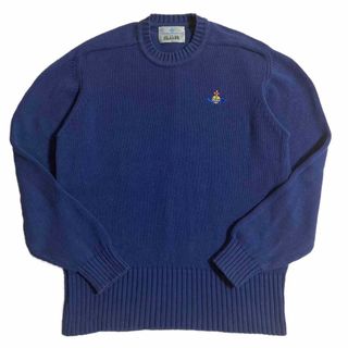 ヴィヴィアンウエストウッド(Vivienne Westwood)の【希少デビュー初期品】100％コットンニット クルーネック【90sアーカイブ】(ニット/セーター)