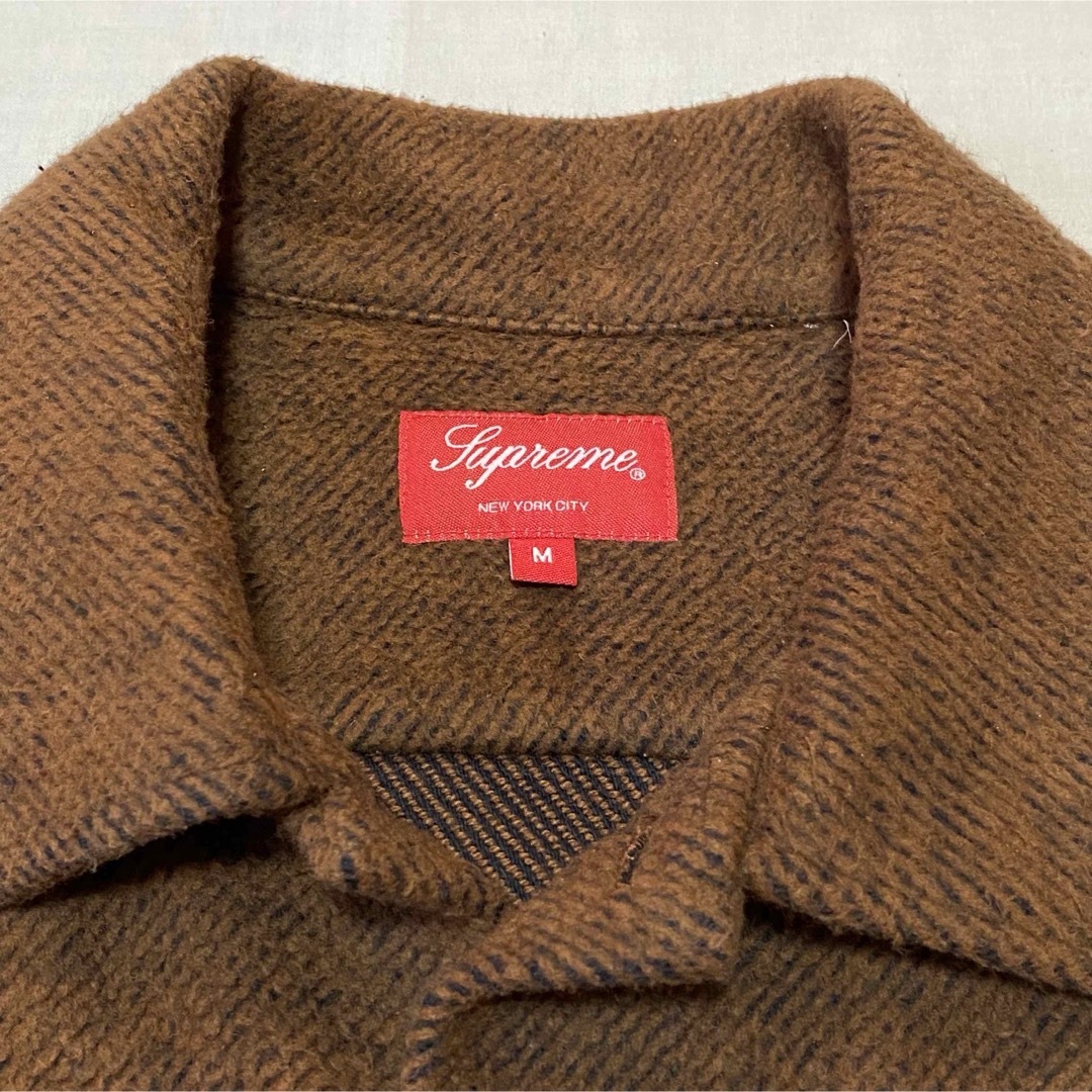 Supreme(シュプリーム)のSupreme Brushed Flannel Twill Shirt M メンズのトップス(シャツ)の商品写真