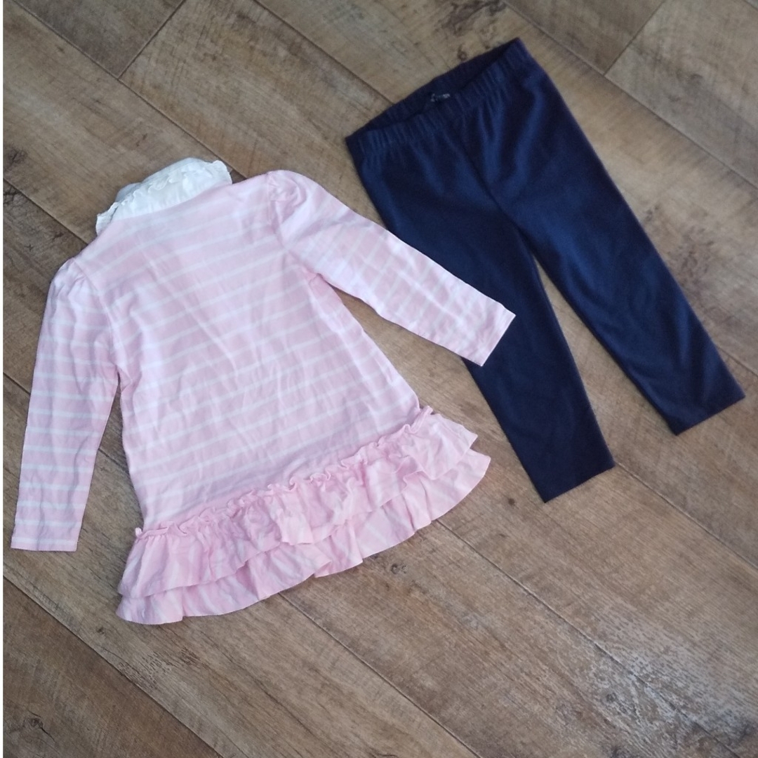 Ralph Lauren(ラルフローレン)の最安値新品【90】Ralph Lauren上下セット キッズ/ベビー/マタニティのキッズ服女の子用(90cm~)(ブラウス)の商品写真