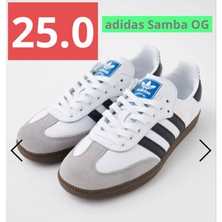 アディダス(adidas)のadidas Samba OG♡アディダス サンバ OG♡ホワイト♡25.0cm(スニーカー)