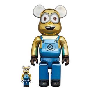 メディコムトイ(MEDICOM TOY)のBearbrick DAVE Chrome Ver. 100% & 400%(その他)