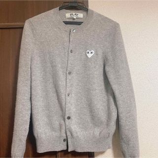 コムデギャルソン(COMME des GARCONS)のコムデギャルソン　カーディガン　グレー(カーディガン)