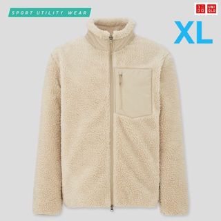 ユニクロ(UNIQLO)の【新品未使用品‼️】UNIQLO　防風ボアフリースジャケット　"XL"(その他)