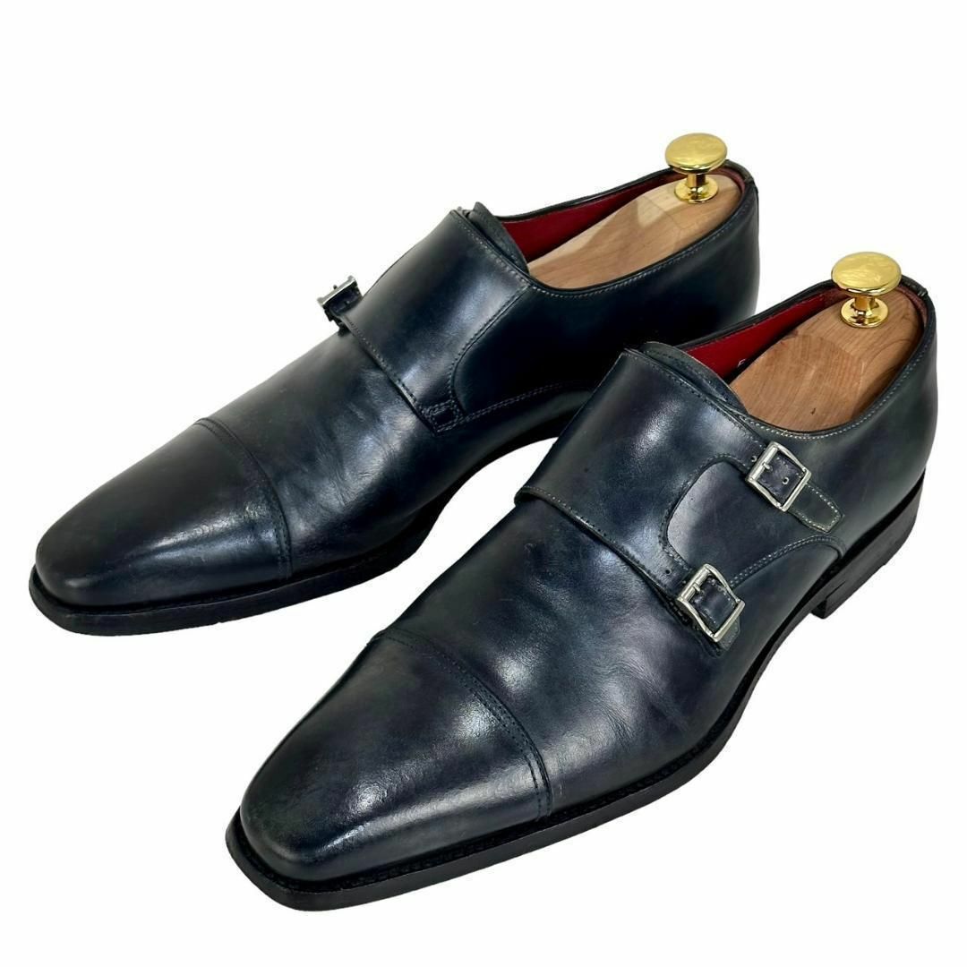 Santoni - ☆最高級ファットアマーノ☆サントーニ ダブルモンク