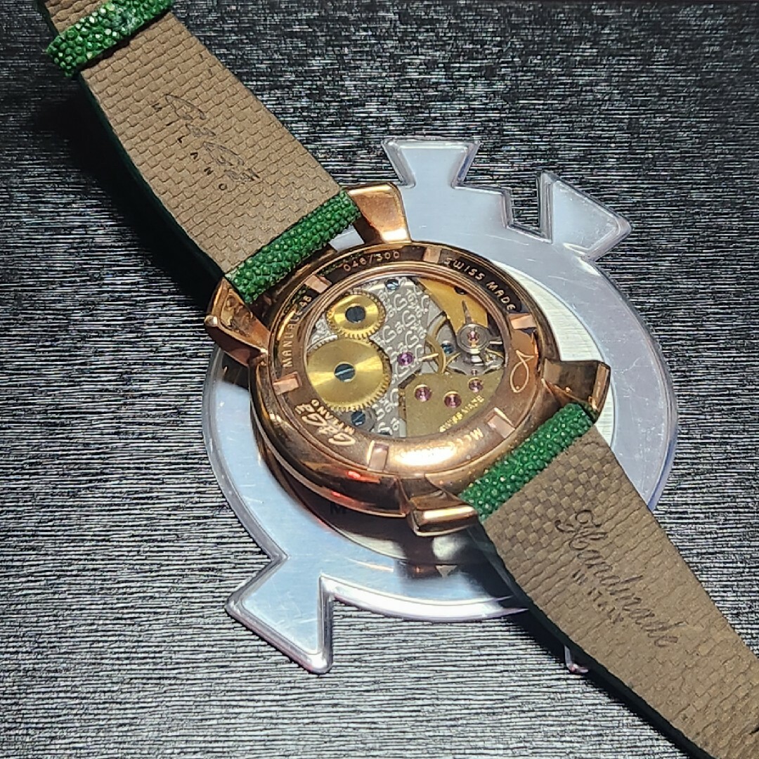 GaGa MILANO(ガガミラノ)のガガミラノ 48mm 手巻き 限定品 メンズの時計(腕時計(アナログ))の商品写真