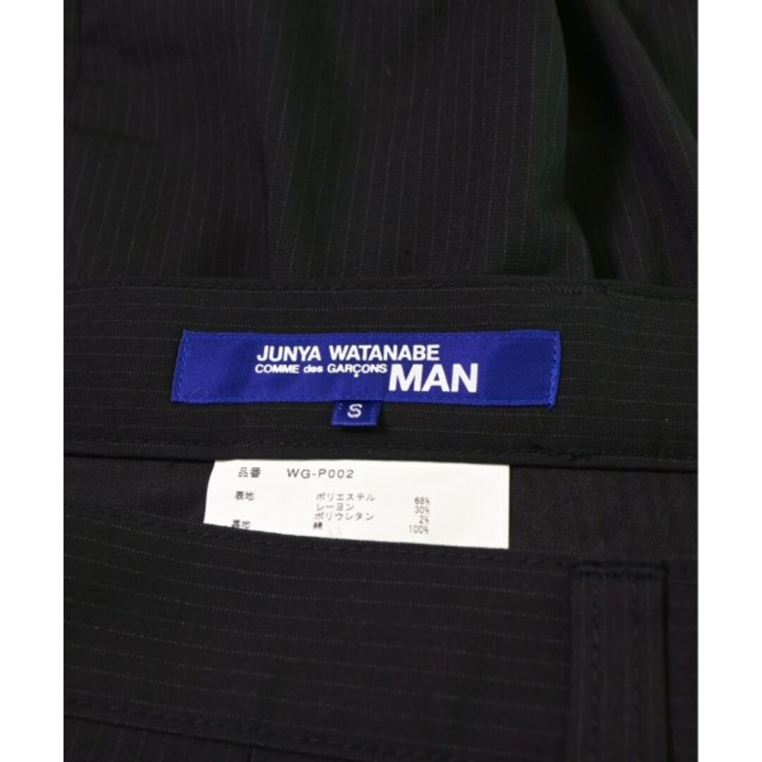 JUNYA WATANABE MAN(ジュンヤワタナベマン)のJUNYA WATANABE MAN スラックス S 黒(ストライプ) 【古着】【中古】 メンズのパンツ(スラックス)の商品写真