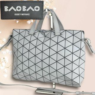 バオバオイッセイミヤケ(BaoBaoIsseyMiyake)の☆美品☆バオバオイッセイミヤケ 2way トノーマット ハンドバッグ(ハンドバッグ)