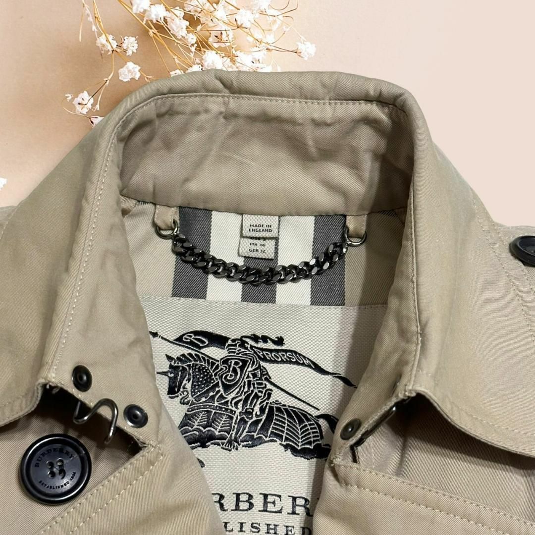 ☆現行タグ☆BURBERRY トレンチコート 付属品あり ベージュ バーバリー