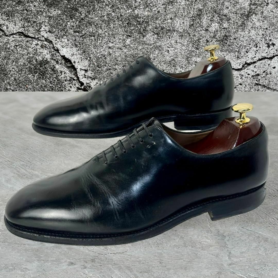 Salvatore Ferragamo(サルヴァトーレフェラガモ)の☆世界最高峰☆サルヴァトーレフェラガモ トラメッザ 8.5 ホールカット メンズの靴/シューズ(ドレス/ビジネス)の商品写真