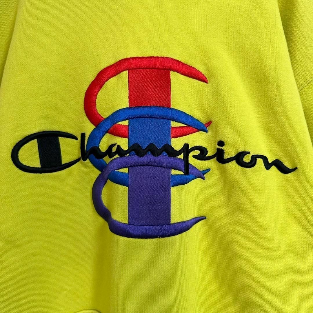 Supreme(シュプリーム)の【希少デザイン】Supreme　×　Champion　コラボ　パーカー　Ｍ メンズのトップス(パーカー)の商品写真