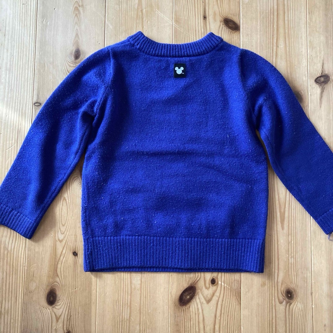 BREEZE(ブリーズ)の95センチ　ブリーズ　ミッキーニット キッズ/ベビー/マタニティのキッズ服男の子用(90cm~)(ニット)の商品写真