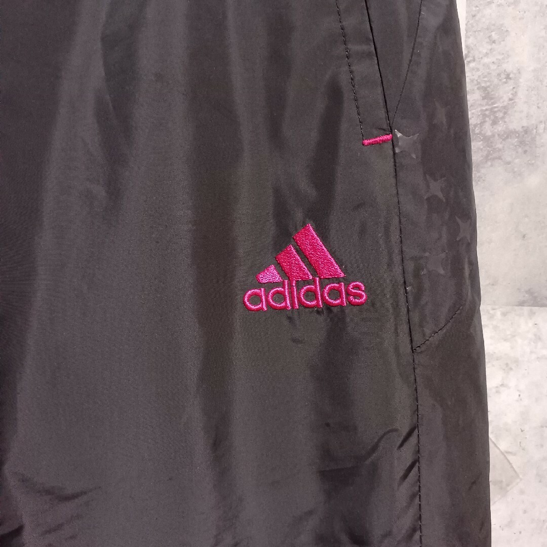 adidas(アディダス)のadidas アディダス レディースウィンドパンツ OT(XL) 裏地有り 黒 レディースのパンツ(その他)の商品写真