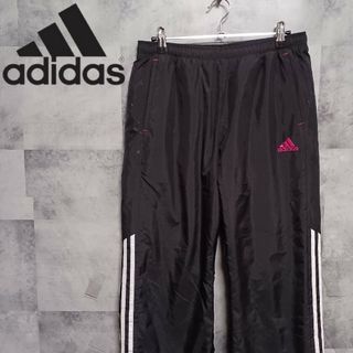 アディダス(adidas)のadidas アディダス レディースウィンドパンツ OT(XL) 裏地有り 黒(その他)