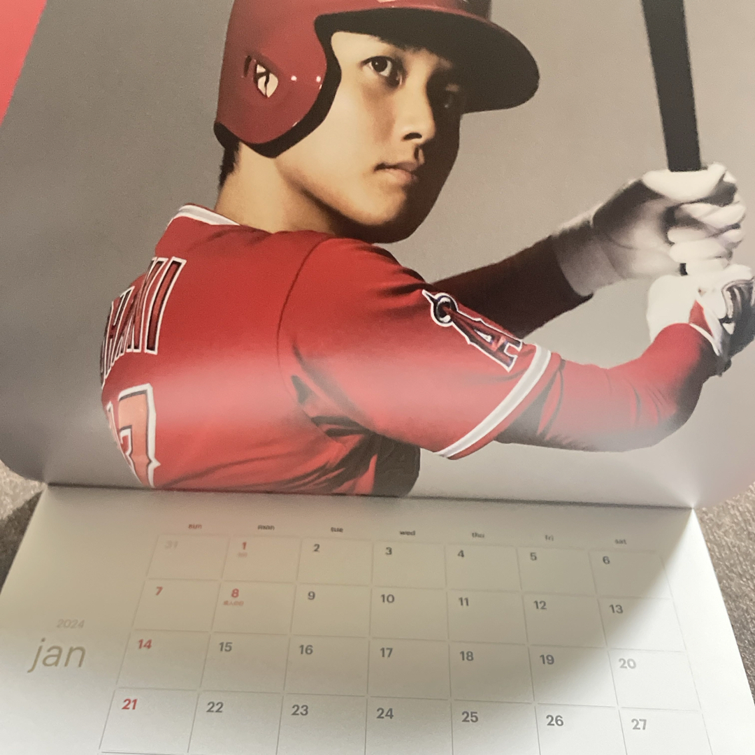 三菱(ミツビシ)の大谷翔平 カレンダー クリアファイル エンタメ/ホビーのタレントグッズ(スポーツ選手)の商品写真