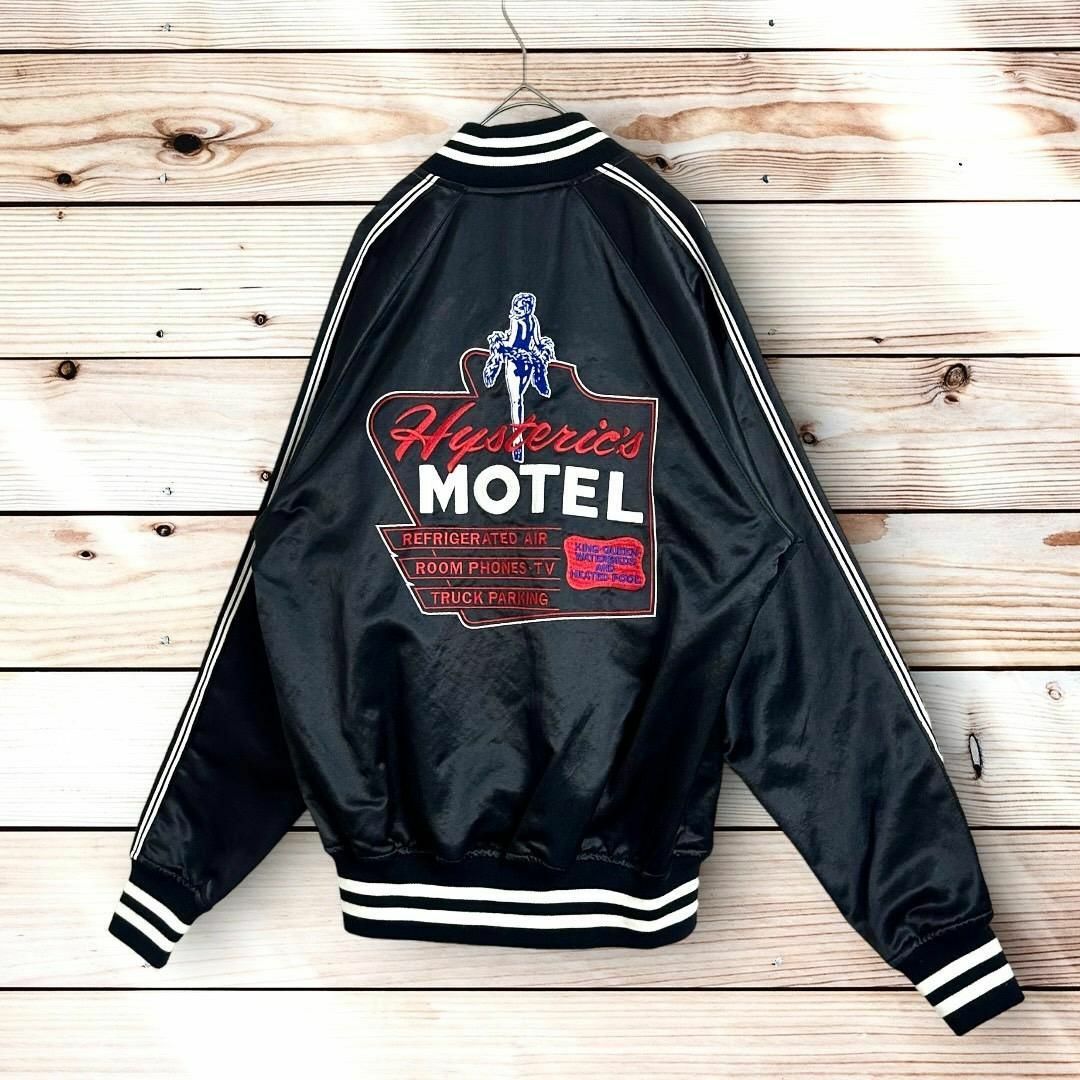 【極上デザイン】ヒステリックグラマー スカジャン サテンジャケット 現行品 美品 【極上デザイン】ヒステリックグラマー スカジャン サテンジャケット 現行品 美品