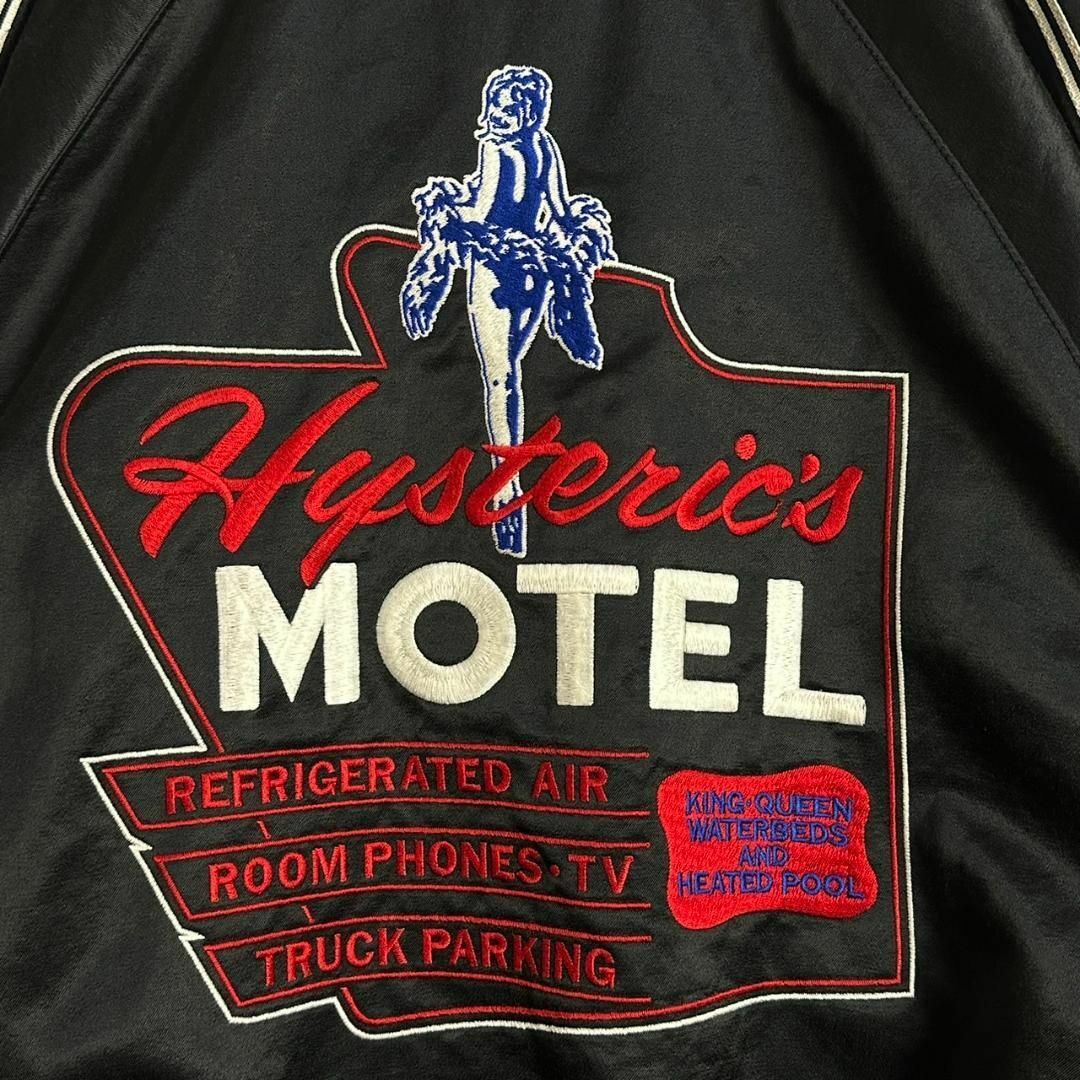 現行品 ヒステリックグラマー HYSTERIC’S MOTEL サテンジャケットスカジャン