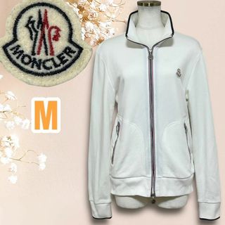 モンクレール(MONCLER)のモンクレール Ｍ MAGLIA CARDIGAN カーディガン ワッペン ジップ(カーディガン)