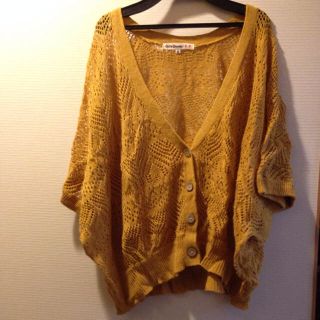 夏用カーディガン 5分袖(カーディガン)