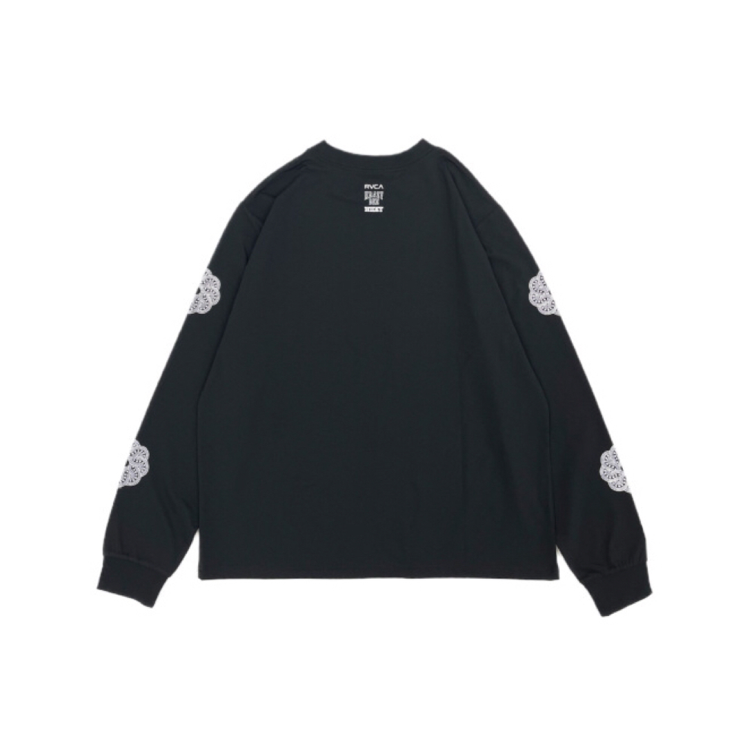 RVCA(ルーカ)のRVCA x クレイジービー コラボ ラッシュガード ライジン 山本キッド  メンズのトップス(Tシャツ/カットソー(七分/長袖))の商品写真