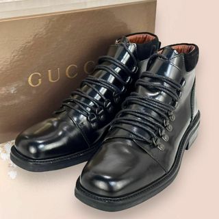 グッチ(Gucci)の☆美品☆Gucci トレッキングブーツ 35.5/22.5CM ミドル(ブーツ)