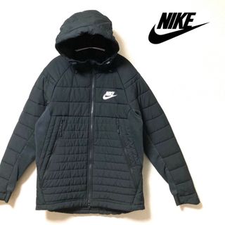 ナイキ(NIKE)の【美品】NIKE ナイキ　ダウンジャケット　ダウン　ブラック　黒　m(ダウンジャケット)