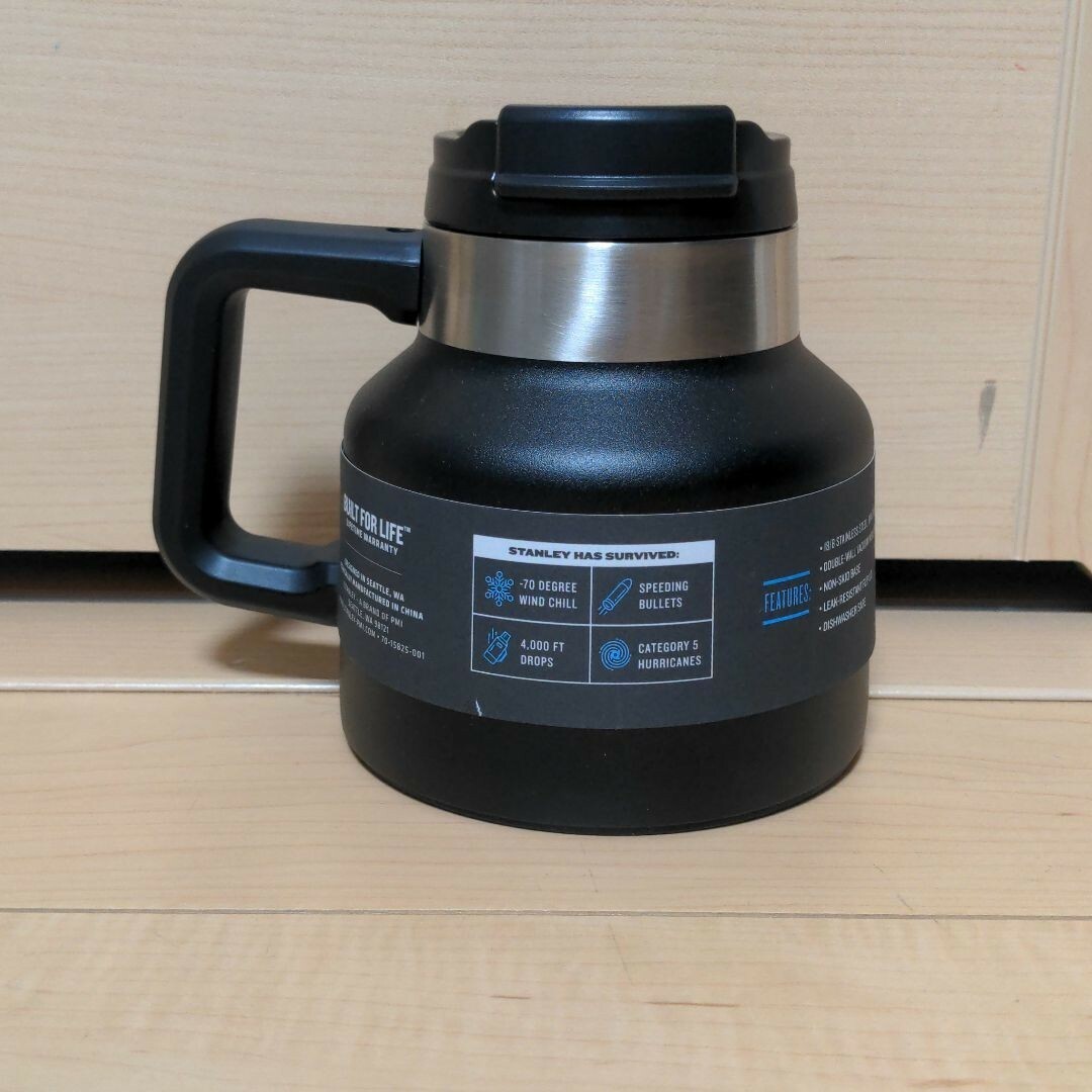 Stanley(スタンレー)の【新品】スタンレー stanley アドミラルマグ ブラック スポーツ/アウトドアのアウトドア(調理器具)の商品写真