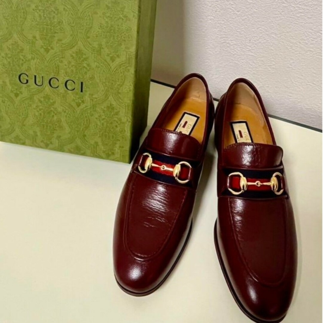 Gucci(グッチ)のGUCCI　グッチ　ホースビット　ローファー　37 レディースの靴/シューズ(ローファー/革靴)の商品写真