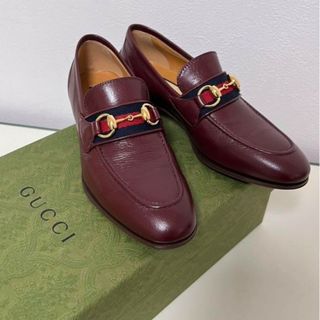 グッチ(Gucci)のGUCCI　グッチ　ホースビット　ローファー　37(ローファー/革靴)