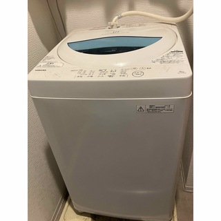 TOSHIBA 2017年製 洗濯機 AW-5G5 5.0kg(洗濯機)