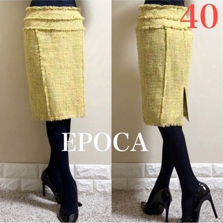 EPOCA - ◇新品未着用タグ付き◇エポカスカート◇38サイズ白の通販 by 