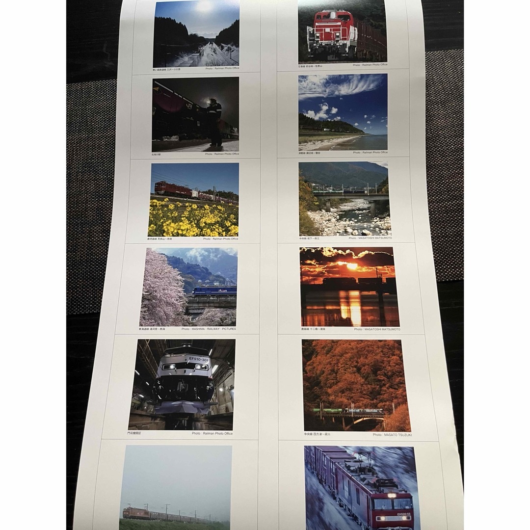 JR(ジェイアール)のJR貨物 2024年カレンダー インテリア/住まい/日用品の文房具(カレンダー/スケジュール)の商品写真