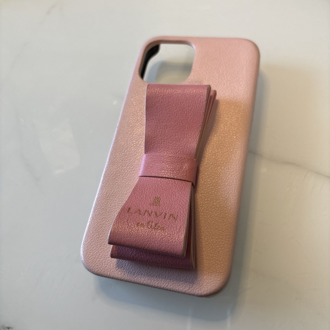 LANVIN en Bleu(ランバンオンブルー)のランバン　iPhone13mini  ケース　カバー スマホ/家電/カメラのスマホアクセサリー(iPhoneケース)の商品写真