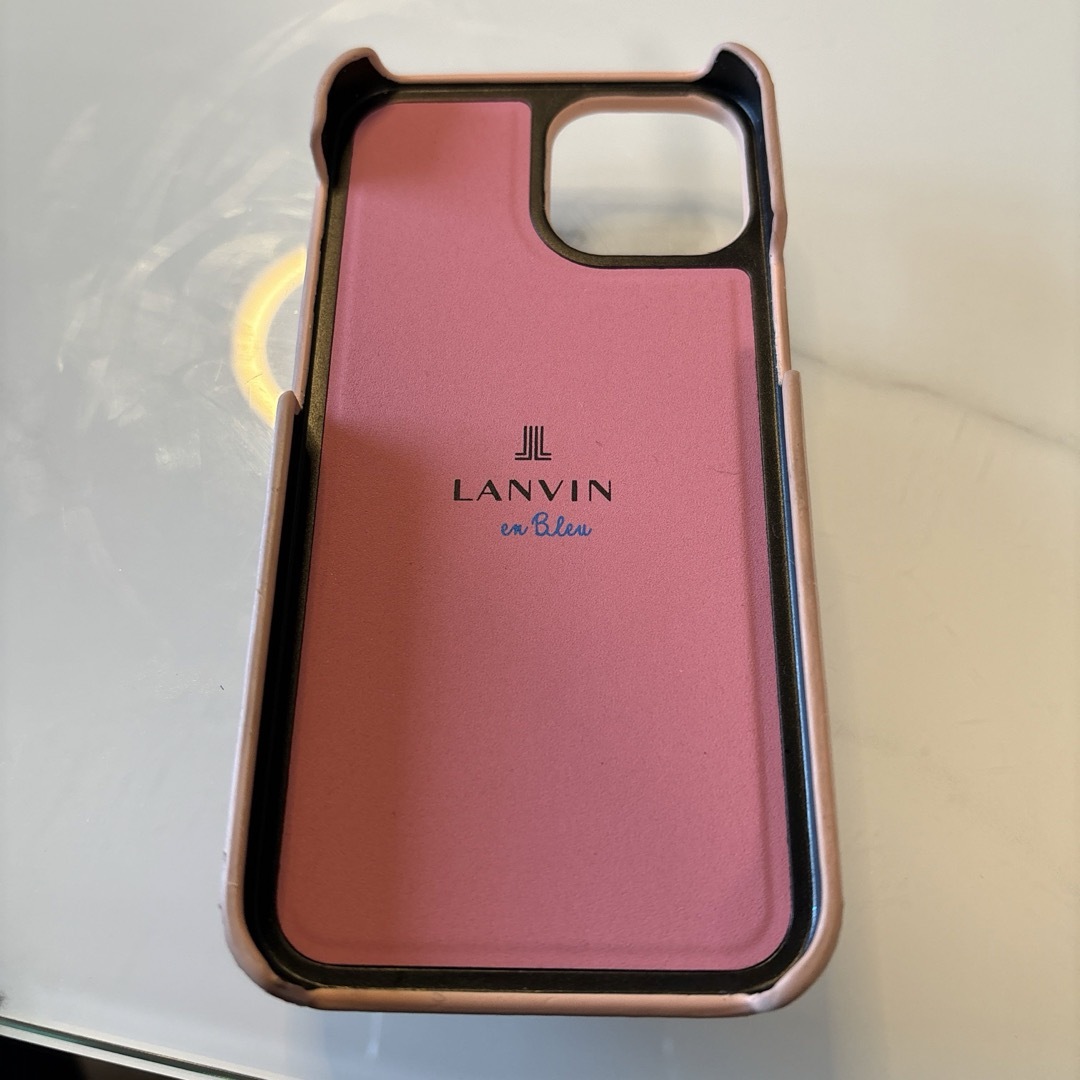 LANVIN en Bleu(ランバンオンブルー)のランバン　iPhone13mini  ケース　カバー スマホ/家電/カメラのスマホアクセサリー(iPhoneケース)の商品写真