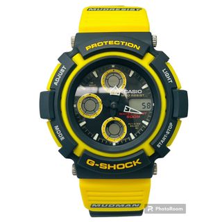 ジーショック(G-SHOCK)の【新品】【電池交換済】G-SHOCK マッドマン 海外限定 AW-570-9VT(腕時計(デジタル))