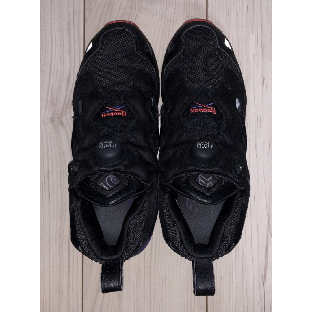 Reebok(リーボック)の25cm 良品 REEBOK INSTA PUMP FURY 95 黒 紫 og メンズの靴/シューズ(スニーカー)の商品写真