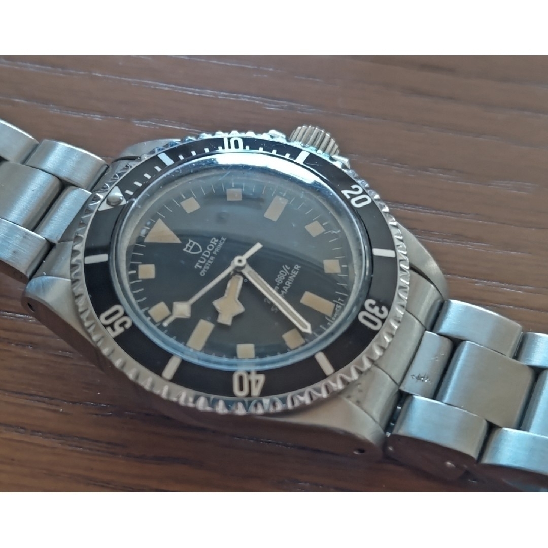 Tudor(チュードル)のチューダーアンティーク9401サブマリーナMOD　イカ針 メンズの時計(腕時計(アナログ))の商品写真