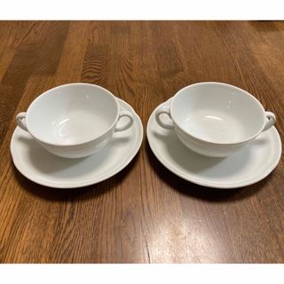 リチャードジノリ(Richard Ginori)のリチャードジノリ　スープカップ＆ソーサー　2客セット(食器)