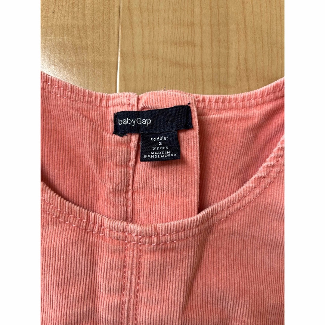 babyGAP(ベビーギャップ)のbaby GAP ジャンパースカート ワンピース　90 キッズ/ベビー/マタニティのキッズ服女の子用(90cm~)(ワンピース)の商品写真