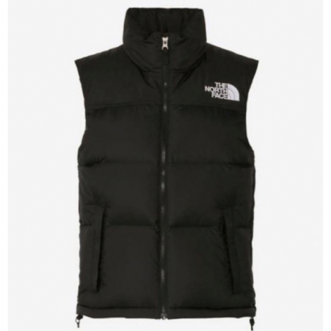 THE NORTH FACE(ザノースフェイス)のノースフェイス ヌプシベスト 新品 L ブラック レディース 2023 レディースのジャケット/アウター(ダウンベスト)の商品写真