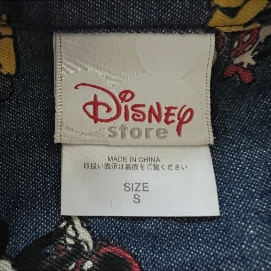 Disney(ディズニー)の美品✨ Disneystore 長袖 デニム シャツ ミッキー&ミニー S メンズのトップス(シャツ)の商品写真